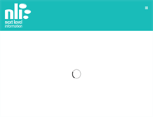 Tablet Screenshot of nextlevelinfo.com
